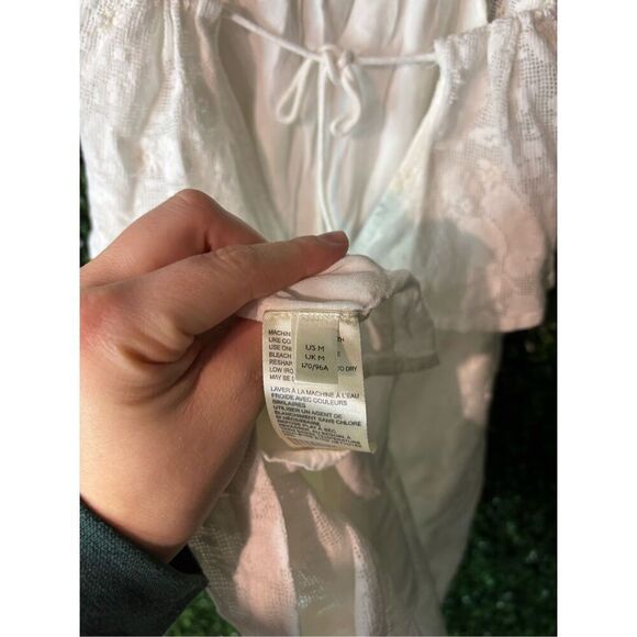 Free People Girl Crush Lace Mini Dress Size Medium - Picture 6 of 8